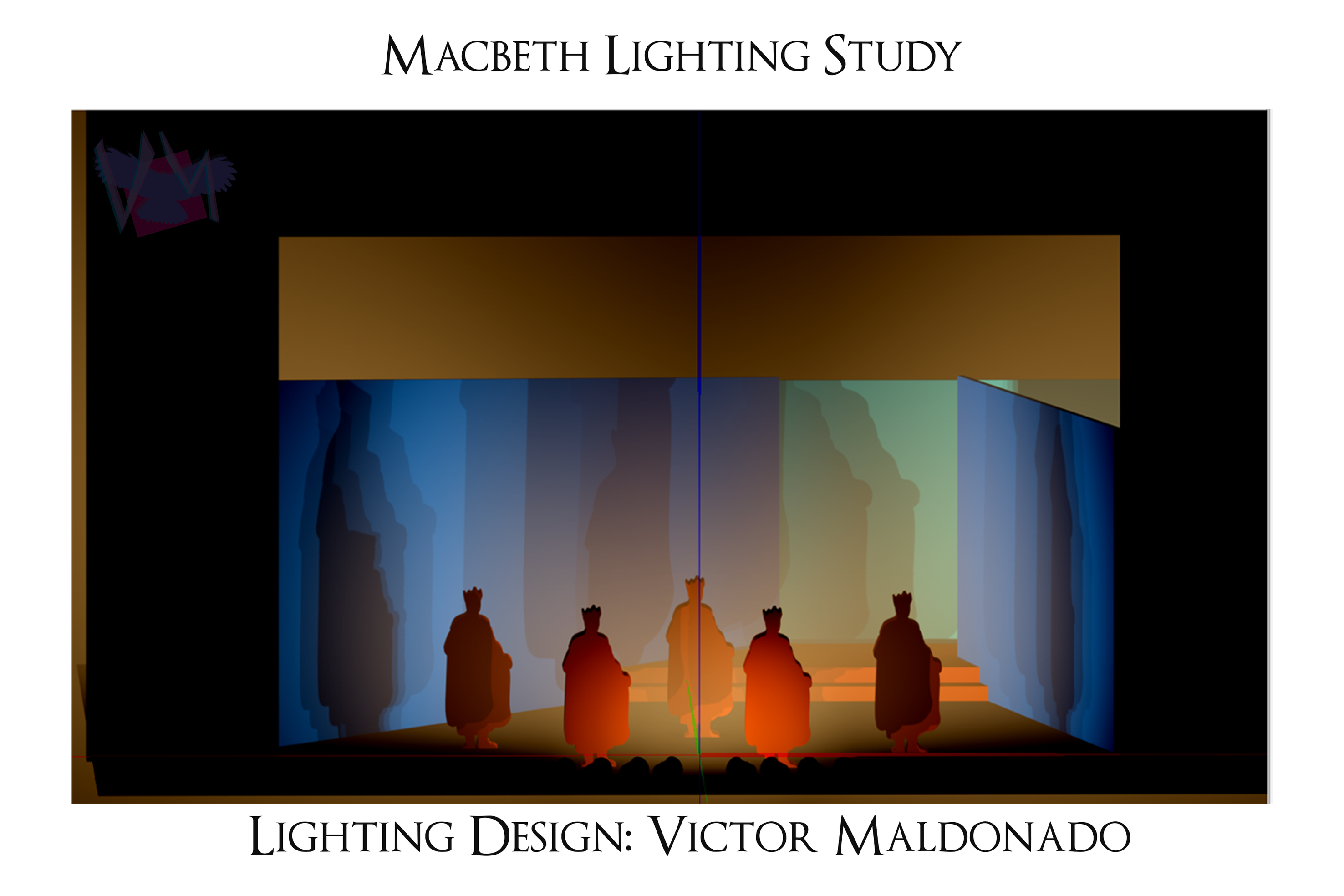 Lighting design rendering by Victor Maldonado